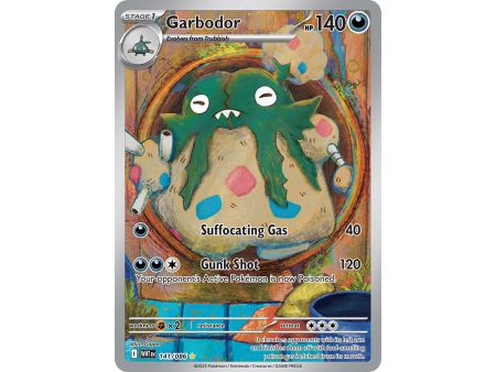 Garbodor (Illustration Rare) – SV10.5 White Flare | Carta POKEMON en México