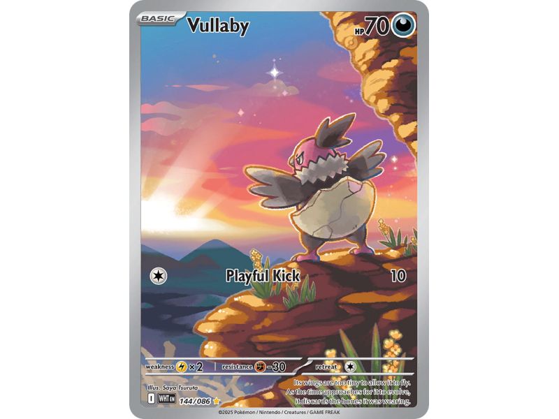 Vullaby (Illustration Rare) – SV10.5 White Flare | Carta POKEMON en México