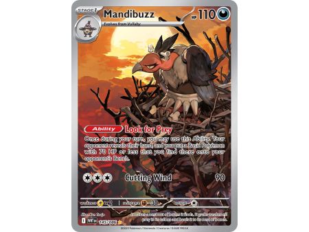 Mandibuzz (Illustration Rare) – SV10.5 White Flare | Carta POKEMON en México