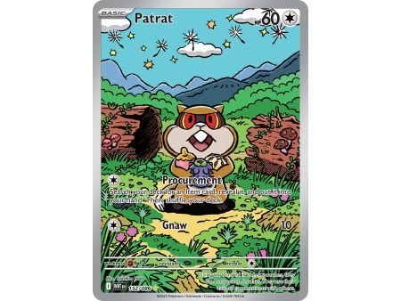 Patrat (Illustration Rare) – SV10.5 White Flare | Carta POKEMON en México