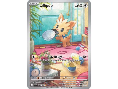 Lillipup (Illustration Rare) – SV10.5 White Flare | Carta POKEMON en México