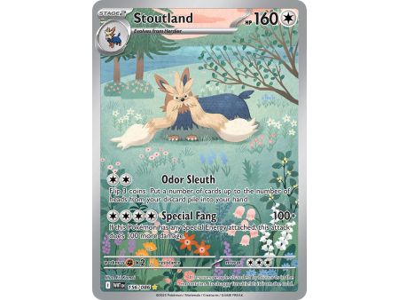 Stoutland (Illustration Rare) – SV10.5 White Flare | Carta POKEMON en México