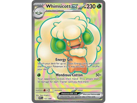 Whimsicott ex (Ultra Rare) – SV10.5 White Flare | Carta POKEMON en México