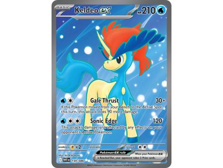 Keldeo ex (Ultra Rare) – SV10.5 White Flare | Carta POKEMON en México