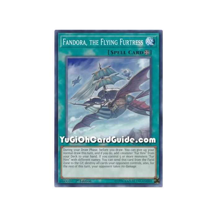 Fandora, the Flying Fortress (Common) – 2019 Gold Sarcophagus Mega Pack | Carta YUGIOH en México