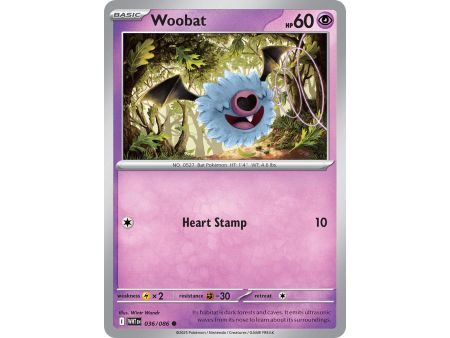 Woobat (Master Ball Pattern) – SV10.5 White Flare | Carta POKEMON en México