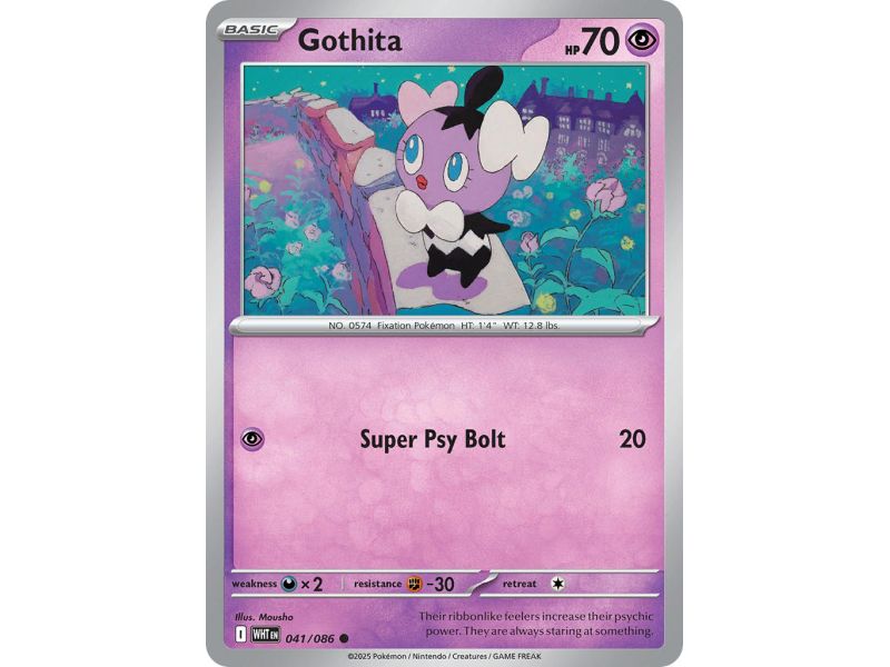 Gothita (Master Ball Pattern) – SV10.5 White Flare | Carta POKEMON en México