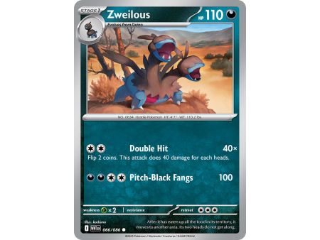 Zweilous (Master Ball Pattern) – SV10.5 White Flare | Carta POKEMON en México