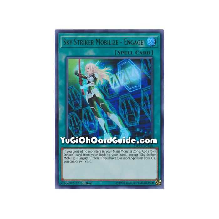 Sky Striker Mobilize - Engage! (Ultra Rare) – 2019 Gold Sarcophagus Mega Pack | Carta YUGIOH en México