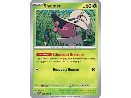 Shelmet (Poke Ball Pattern) – SV10.5 White Flare | Carta POKEMON en México