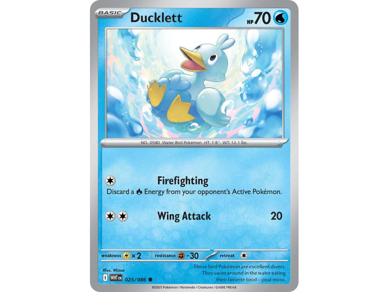 Ducklett (Poke Ball Pattern) – SV10.5 White Flare | Carta POKEMON en México