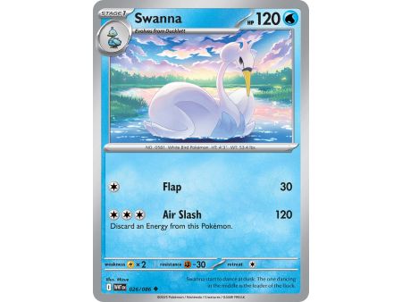Swanna (Poke Ball Pattern) – SV10.5 White Flare | Carta POKEMON en México