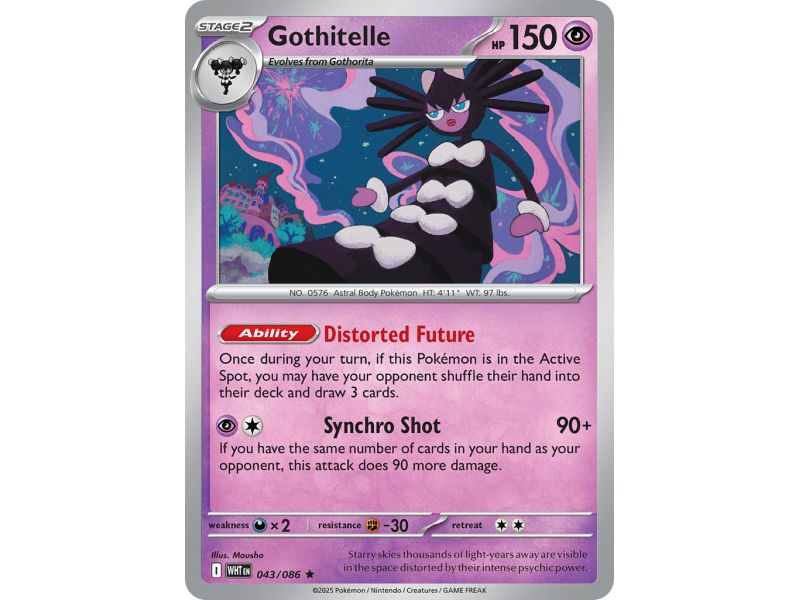 Gothitelle (Poke Ball Pattern) – SV10.5 White Flare | Carta POKEMON en México