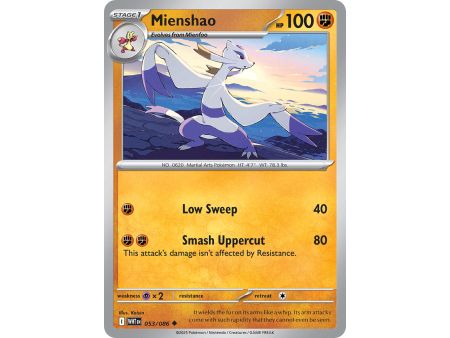 Mienshao (Poke Ball Pattern) – SV10.5 White Flare | Carta POKEMON en México