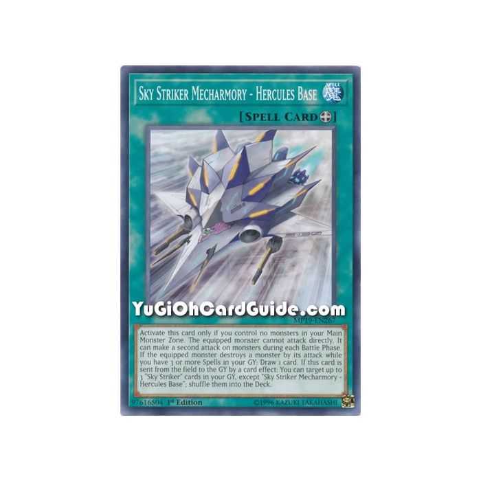 Sky Striker Mecharmory - Hercules Base (Common) – 2019 Gold Sarcophagus Mega Pack | Carta YUGIOH en México