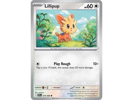 Lillipup (Poke Ball Pattern) – SV10.5 White Flare | Carta POKEMON en México