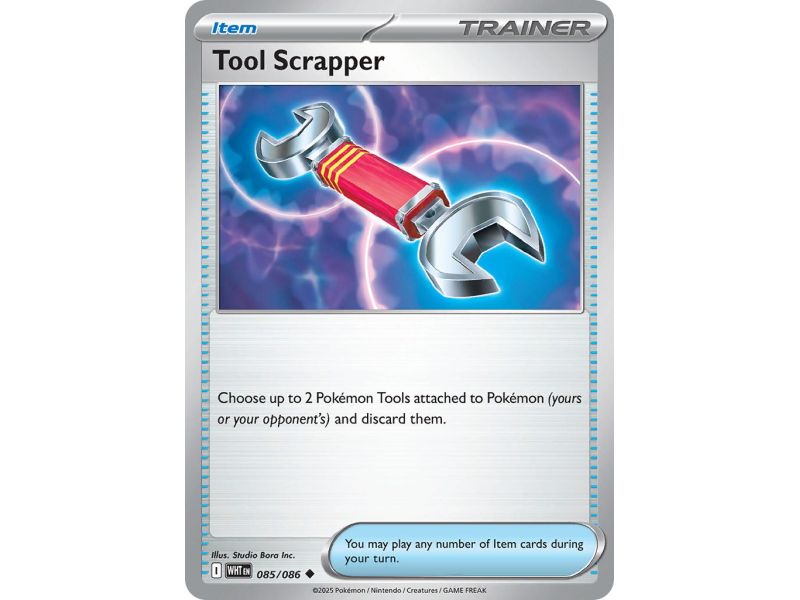 Tool Scrapper (Poke Ball Pattern) – SV10.5 White Flare | Carta POKEMON en México