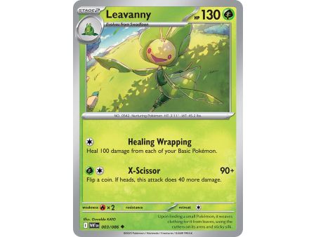 Leavanny (Uncommon/Reverse Holofoil) – SV10.5 White Flare | Carta POKEMON en México