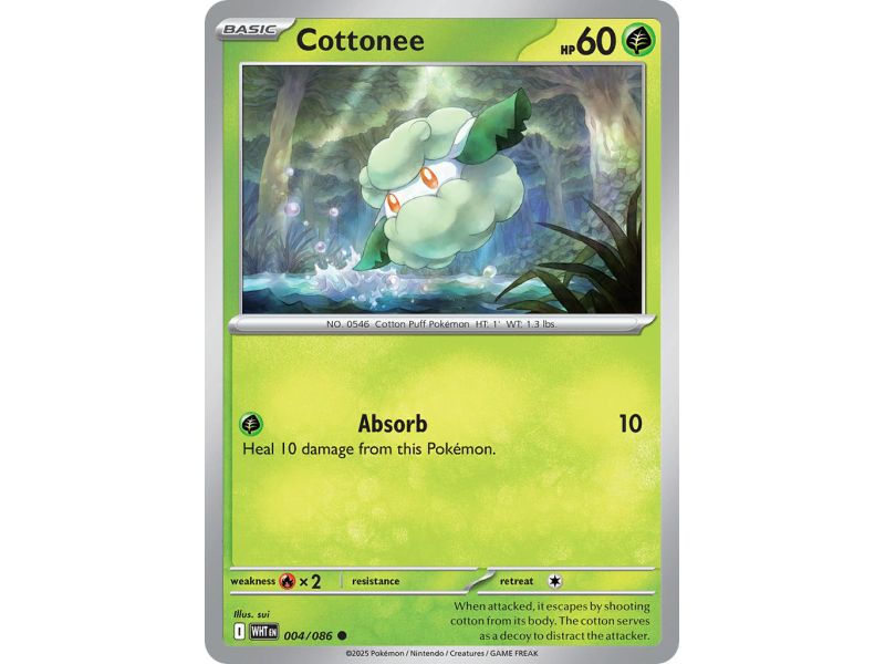 Cottonee (Common/Reverse Holofoil) – SV10.5 White Flare | Carta POKEMON en México