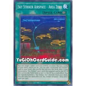 Sky Striker Airspace - Area Zero (Common) – 2019 Gold Sarcophagus Mega Pack | Carta YUGIOH en México