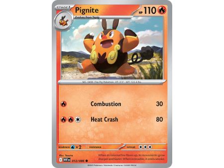Pignite (Common/Reverse Holofoil) – SV10.5 White Flare | Carta POKEMON en México
