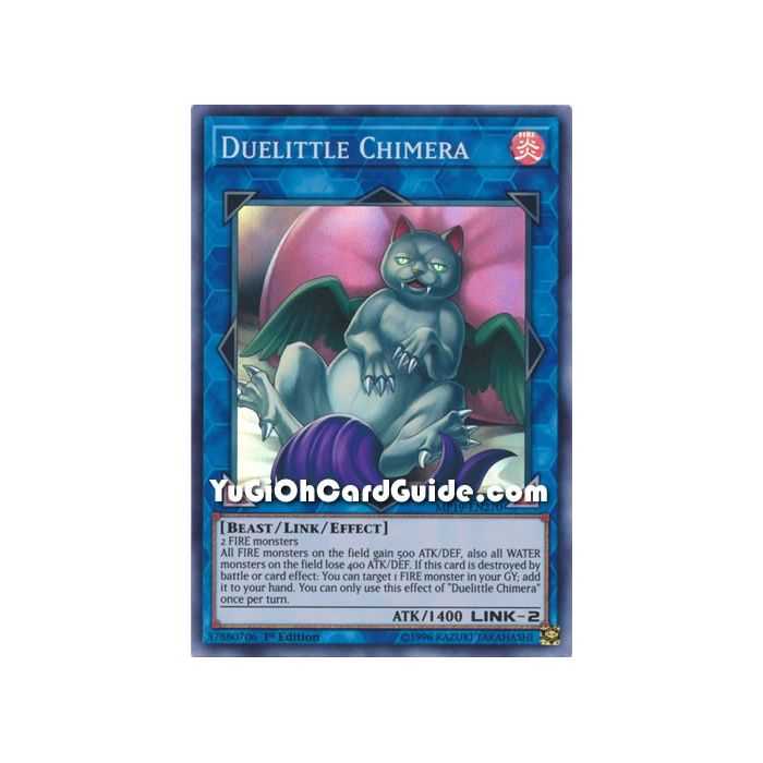 Duelittle Chimera (Super Rare) – 2019 Gold Sarcophagus Mega Pack | Carta YUGIOH en México