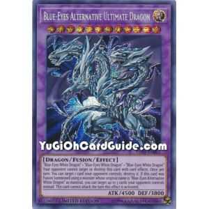 Blue-Eyes Alternative Ultimate Dragon (Prismatic Secret Rare) – Spirit Warriors | Carta YUGIOH en México