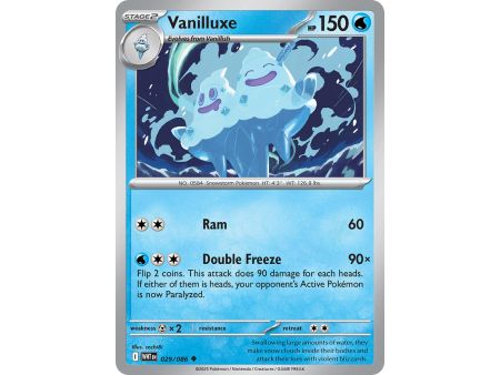 Vanilluxe (Uncommon/Reverse Holofoil) – SV10.5 White Flare | Carta POKEMON en México