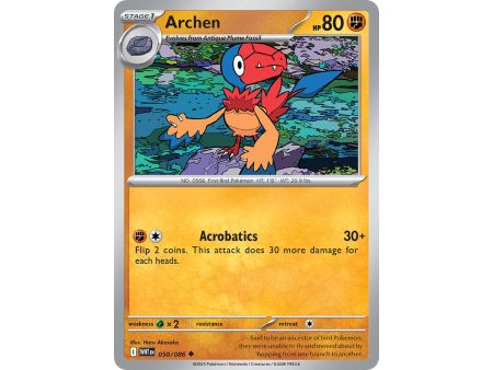 Archen (Uncommon/Reverse Holofoil) – SV10.5 White Flare | Carta POKEMON en México