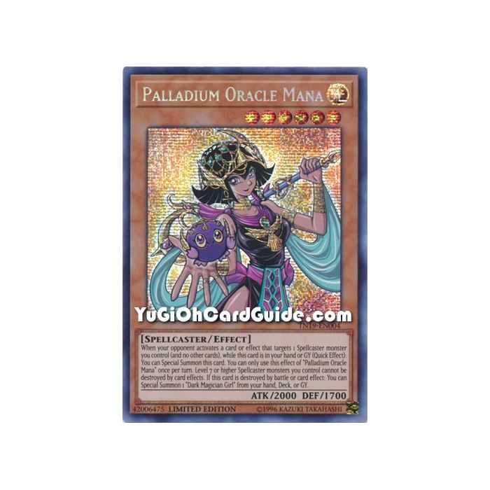 Palladium Oracle Mana (Prismatic Secret Rare) – Spirit Warriors | Carta YUGIOH en México