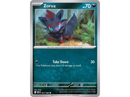 Zorua (Common/Reverse Holofoil) – SV10.5 White Flare | Carta POKEMON en México