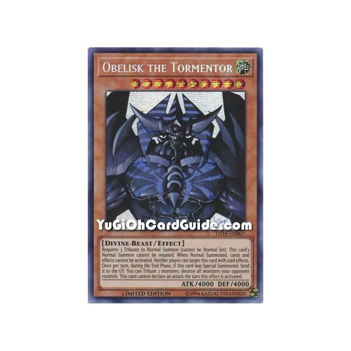 Obelisk the Tormentor (Prismatic Secret Rare) – Spirit Warriors | Carta YUGIOH en México