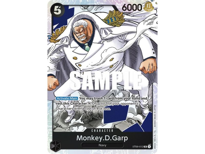 Monkey.D.Garp (Super Rare) – ONE PIECE DECKS | Carta ONE PIECE en México