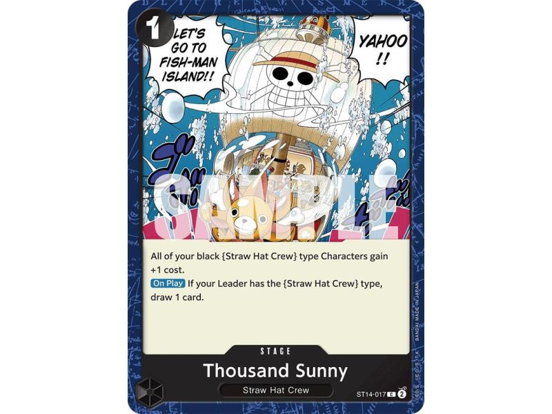 Thousand Sunny (Common) – ONE PIECE DECKS | Carta ONE PIECE en México