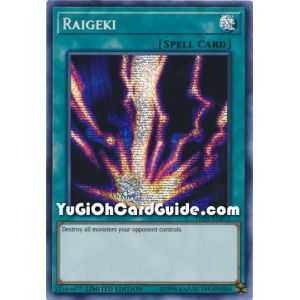 Raigeki (Prismatic Secret Rare) – Spirit Warriors | Carta YUGIOH en México