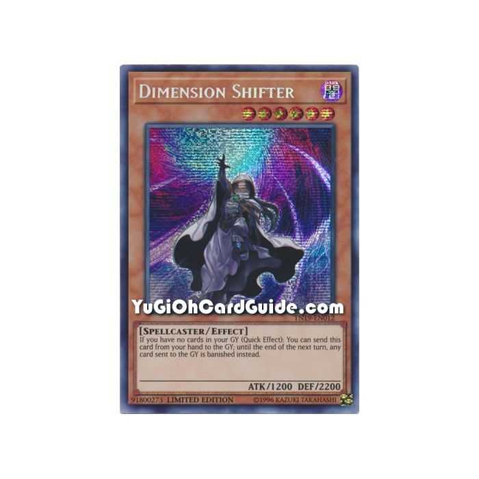 Dimension Shifter (Prismatic Secret Rare) – Spirit Warriors | Carta YUGIOH en México