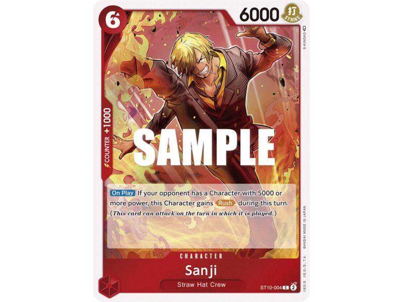 Sanji (Common) – ONE PIECE DECKS | Carta ONE PIECE en México
