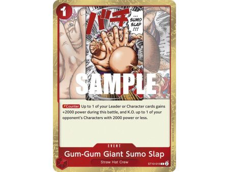 Gum-Gum Giant Sumo Slap (Common) – ONE PIECE DECKS | Carta ONE PIECE en México