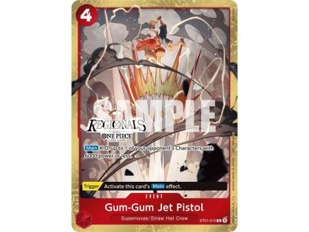 Gum-Gum Jet Pistol (Regionals) – ONE PIECE DECKS | Carta ONE PIECE en México