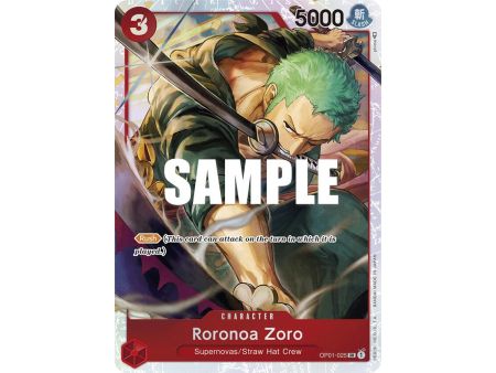 Roronoa Zoro (Super Rare) (Ultra Deck: The Three Captains) – OP1 Romance Dawn | Carta ONE PIECE en México