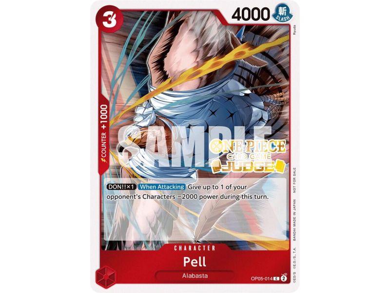 Pell (Judge Pack Vol. 4) – OP5 Awakening of the New Era | Carta ONE PIECE en México