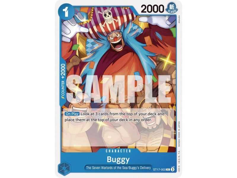 Buggy (Pirate Foil) – ONE PIECE DECKS | Carta ONE PIECE en México