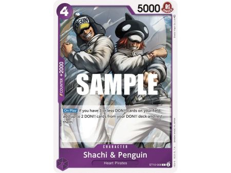Shachi & Penguin (Common) – ONE PIECE DECKS | Carta ONE PIECE en México