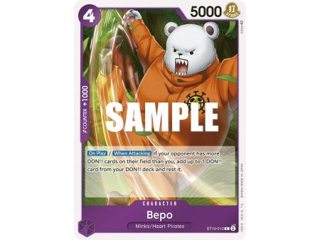 Bepo (Common) – ONE PIECE DECKS | Carta ONE PIECE en México