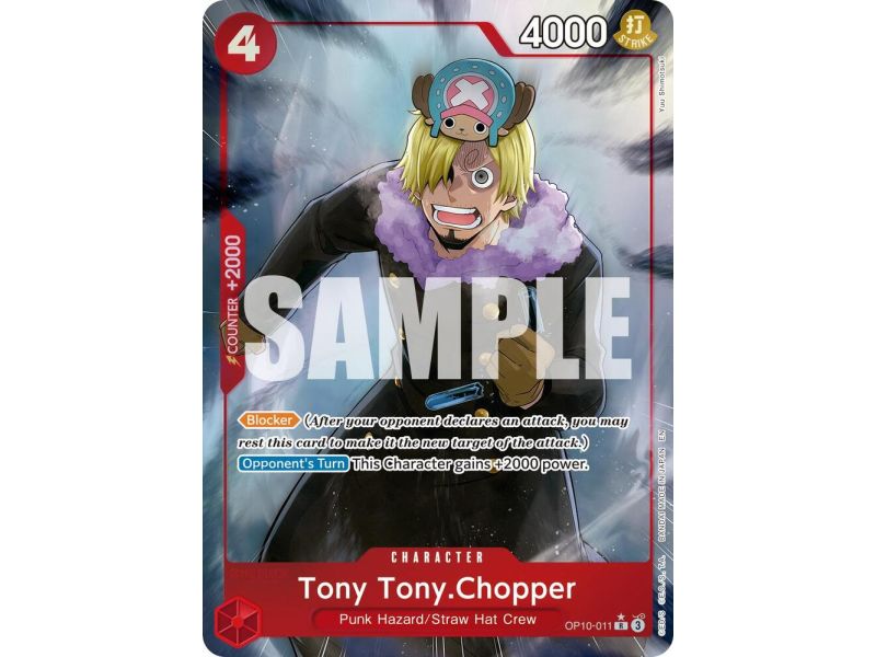Tony Tony.Chopper (PRB02)(Alternate Art) – OP10 Royal Blood | Carta ONE PIECE en México