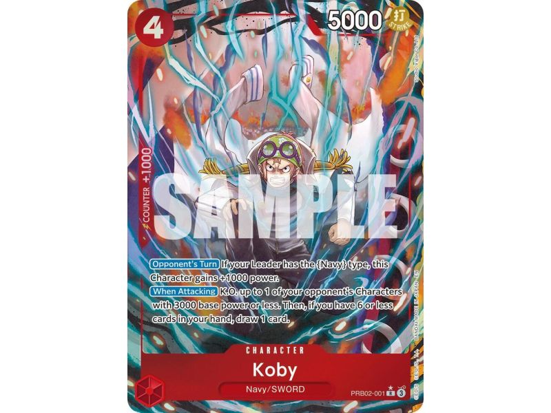Koby (Alternate Art) – PRB-02 Premium Booster Vol 2 | Carta ONE PIECE en México