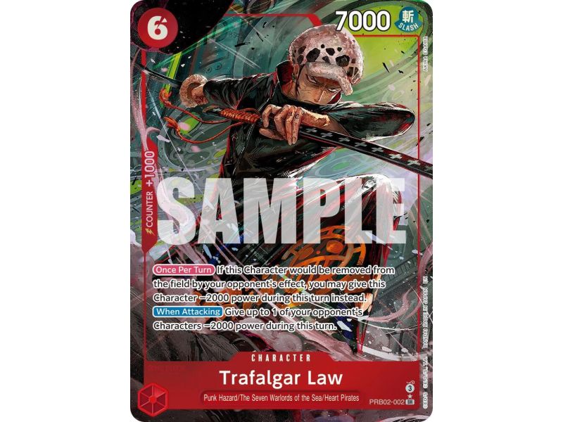 Trafalgar Law (Alternate Art) – PRB-02 Premium Booster Vol 2 | Carta ONE PIECE en México