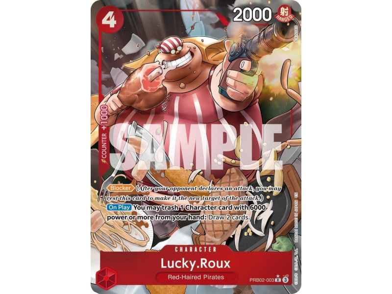Lucky.Roux (Alternate Art) – PRB-02 Premium Booster Vol 2 | Carta ONE PIECE en México