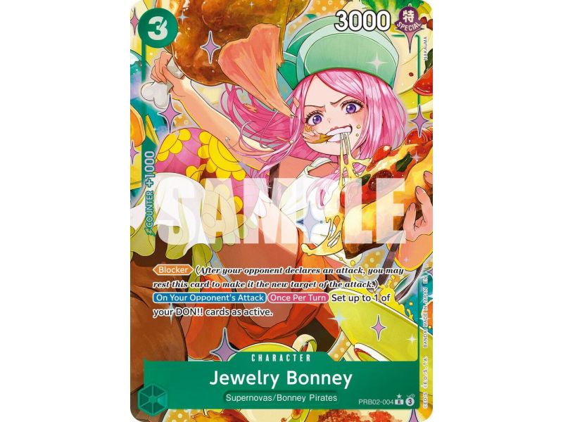 Jewelry Bonney (Alternate Art) – PRB-02 Premium Booster Vol 2 | Carta ONE PIECE en México