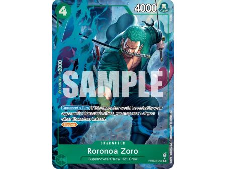 Roronoa Zoro (Alternate Art) – PRB-02 Premium Booster Vol 2 | Carta ONE PIECE en México